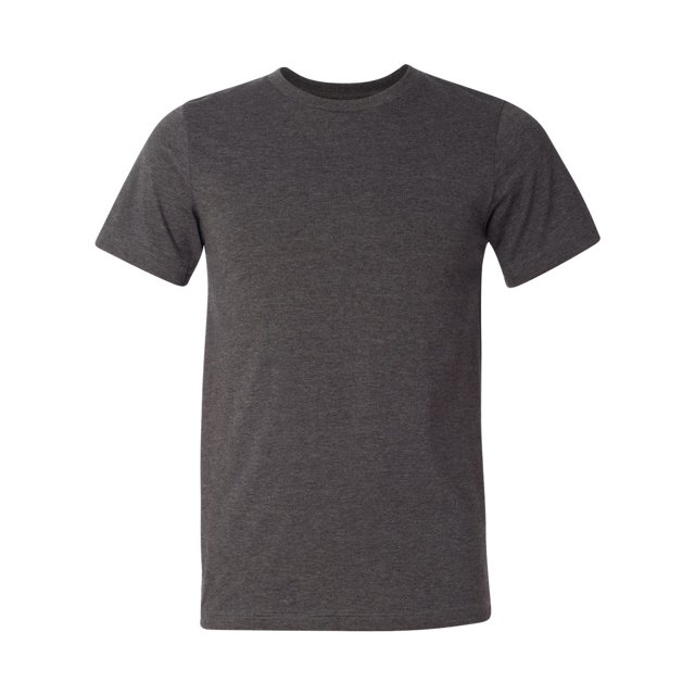 Bella Canvas Unisex Jersey Short Sleeve Tee, S, Dark Grey Heather