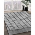 thumbnail image 3 of Ahgly Tapis Rectangulaire Lavable en Machine Intérieur Transitionnel Gris Fumé, 3 Pieds x 5 Pieds, 3 of 7