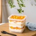 thumbnail image 2 of Kyusrd Summer All Home Savings!Plastic Freezer Containers Reusable Meal Prep Storage Jars. Recyclable Layer Cake Boxes Packaging Boxes Fruit Packaging Boxes Tiramisu Ice Cream Boxes, 2 of 8
