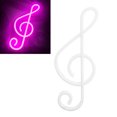 thumbnail image 4 of LED Néon Lumière, USB / Batterie Alimenté Musique Note Forme Néon Lampe Anti-Chute PVC Matériel Flexible Tube pour Fête pour Mariage pour Chambre à Coucher, 4 of 8