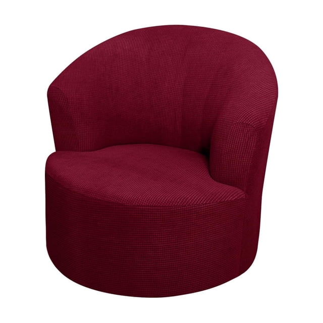 pdqouc Liquidation Housses Extensibles pour Fauteuil Housse de Fauteuil Rond Club Housse de Canapé Housse de Fauteuil pour Sofa Inclinable Housse de Fauteuil Pivotant Moderne Housse de Fauteuils Tonneau pour Salon