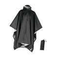thumbnail image 2 of Poncho de Pluie S SERENABLE avec Capuche, Imperméable Réutilisable pour Événements Sportifs, Randonnée, Camping, Noir, 2 of 9