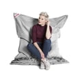 thumbnail image 3 of Gouchee Home Paris Eiffel Tower Big Bag Bean Bag Chair – Water-Repellent Fabric with Polystyrene Bead Filling, Suitable for Adults and Teens, Lightweight & Portable Seating for Bedroom or Living Room, 3 of 5