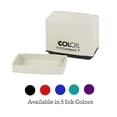 thumbnail image 4 of Printtoo Faxed Emailed Self Inking Rubber Stamp Pre-Inked Office Stamp- Home Office Business Stationery, 47 x 20 mm Red, 4 of 7