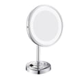 thumbnail image 1 of 8Inch Vanity Mirror With Lights Vanity Mirrors Makeup Mirror With Lights Copper LED Light Mirror, Desktop Beauty Mirror, Folding Light ,Widely Use, 1 of 5