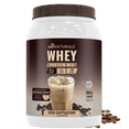 thumbnail image 1 of Whey Pure Isolate High Protein Drink Mix Powder, For Shakes - Iced Cappuccino Coffee (900g), 1 of 7