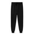 thumbnail image 4 of Mens Pants, Mens Solid Color Pocket Drawstring Casual Youth Versatile Sports Oversized Pants, 4 of 6