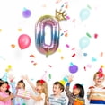 thumbnail image 1 of TIMIFIS Balloons Used For Birthday Party, Anniversary Celebration 32IN Number Decoration DecorFall, 1 of 3