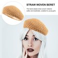 thumbnail image 3 of UPOUART 1Pack Straw Hats for Women Breathable Outdoor Activities, 3 of 8