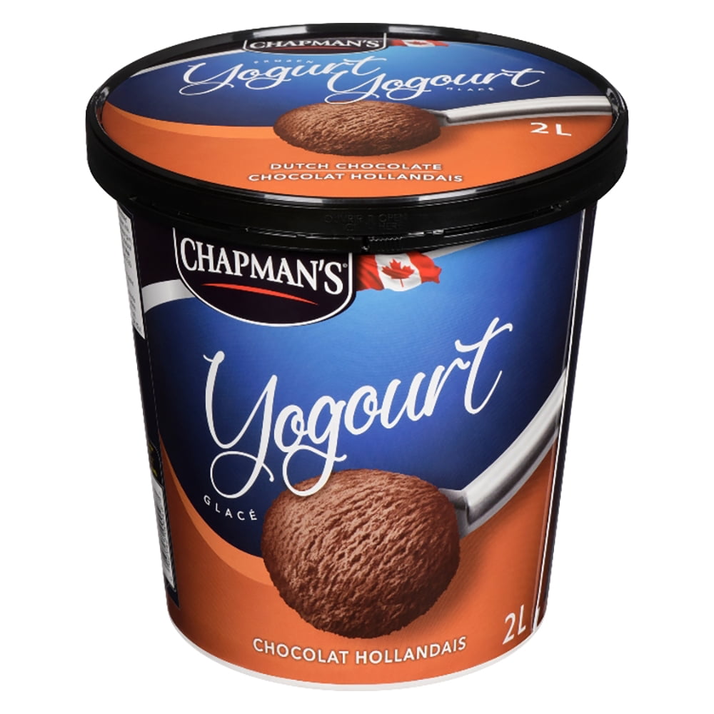 Chapman's Frozen Yogurt Dutch Chocolate in a Tub, 2L