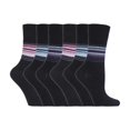 thumbnail image 1 of Gentle Grip - 6 Pairs Ladies Gentle Grip Non Elastic Socks, 1 of 2
