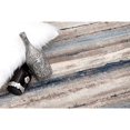 thumbnail image 3 of Rug Branch Rimal 2' x 6' (2'3 x 5'11) Blue/Brown Abstract Indoor Runner Rug, Contemporary, Low Pile, Stain-Resistant Hallway Carpet, 3 of 5