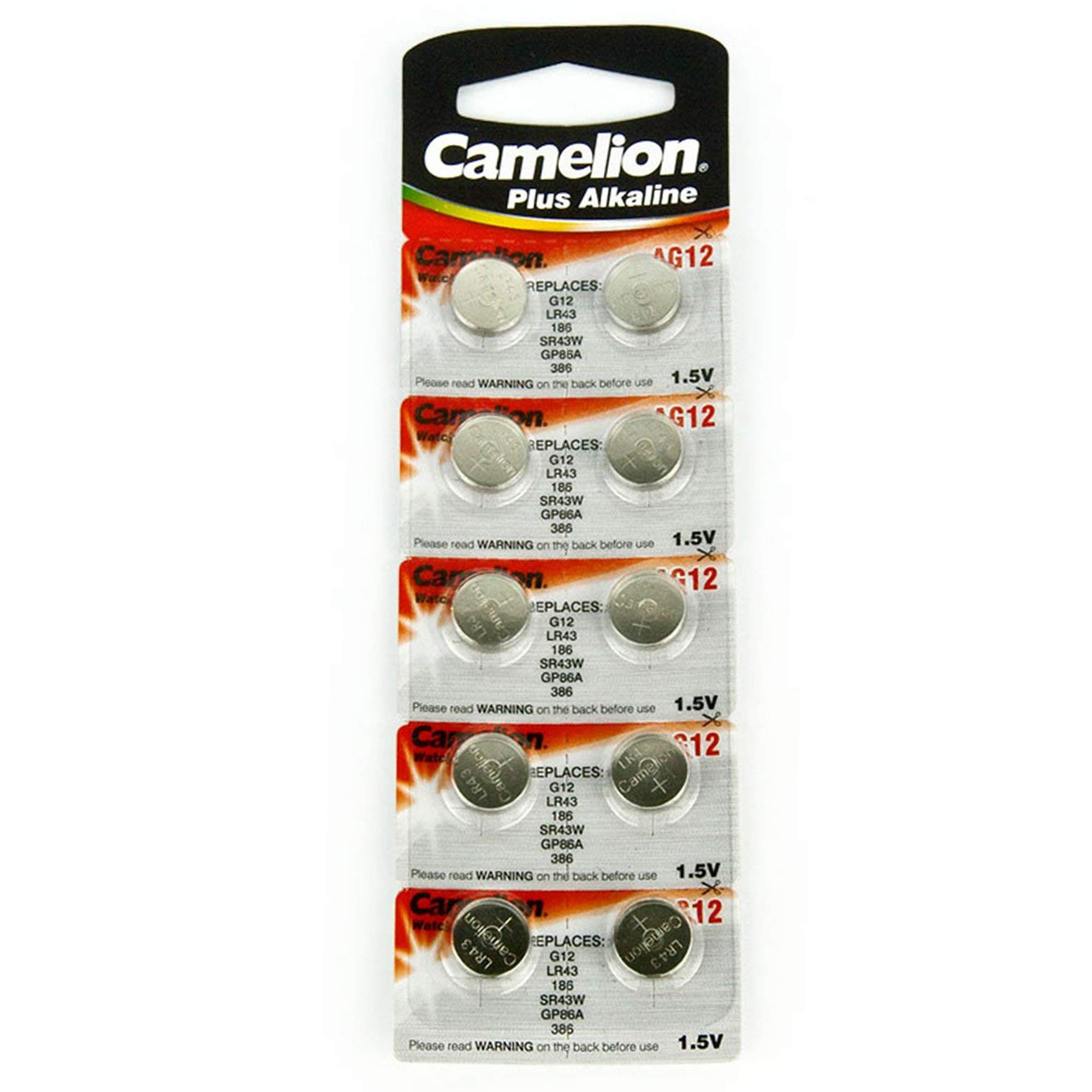 Lot de 30 Piles à Bouton AG12 / 301 / 386 / LR43