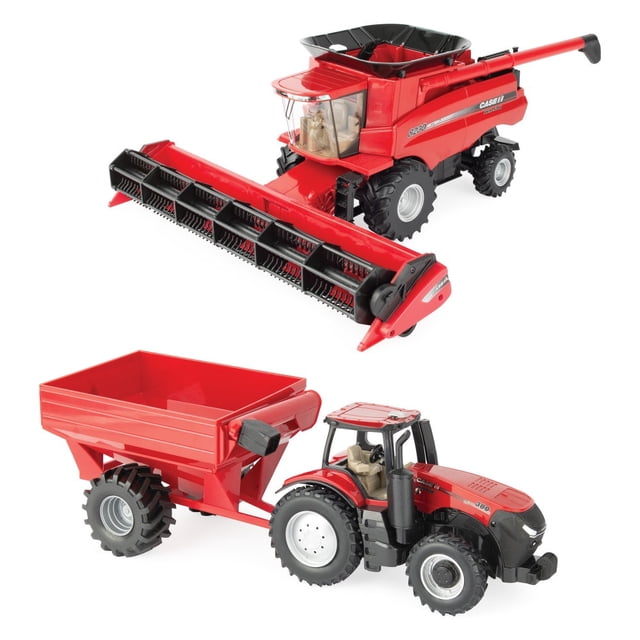 Ensemble de Moissonneuse-Batteuse Case IH à l'Échelle 1:32