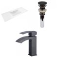 thumbnail image 1 of American Imaginations 48-in. W 1 Hole Ceramic Top Set In White Color - Overflow Drain Incl. AI-29539, 1 of 9