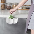 thumbnail image 2 of Lksixu White Plastic Storage Bins For Pantry Organization With Four Handles Kitchen Gadgets, 2 of 6
