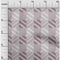 thumbnail image 1 of oneOone Silk Tabby Fabric Stripe Geometric Print Fabric BTY 42 Inch Wide, 1 of 4