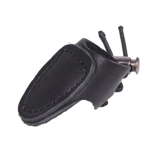 Soft Leather Thumb Ring Archery Finger Protector Recurve Bow Finger Guard Traditional Bow Protector Shooting Glove