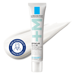 La Roche-Posay Effaclar Duo+M Acne Treatment, Daily Face Moisturizer for Acne-Prone Skin, 40mL