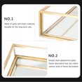 thumbnail image 4 of Decorative Tray Makeup Organizer Jewelry and Perfume Storage Home Decor Vanity Tray, 4 of 8