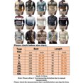 thumbnail image 2 of Innerwin Polo Shirt Lapel Neck Men T Shirts Business Long Sleeve Color Block Tee Style E XXL, 2 of 2