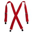 thumbnail image 1 of CTM®  Terry Casual Elastic Clip-End 1 1/2 Inch Suspenders (Men's), 1 of 1