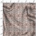 thumbnail image 2 of Soimoi Orange Poly Georgette Fabric Leopard Animal Skin Print Fabric by the Yard 52 Inch Wide, 2 of 6