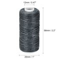 thumbnail image 3 of Unique Bargains Dim Gray Polyester Waxed Leather Sewing Thread, 55 Yards, 3 of 6