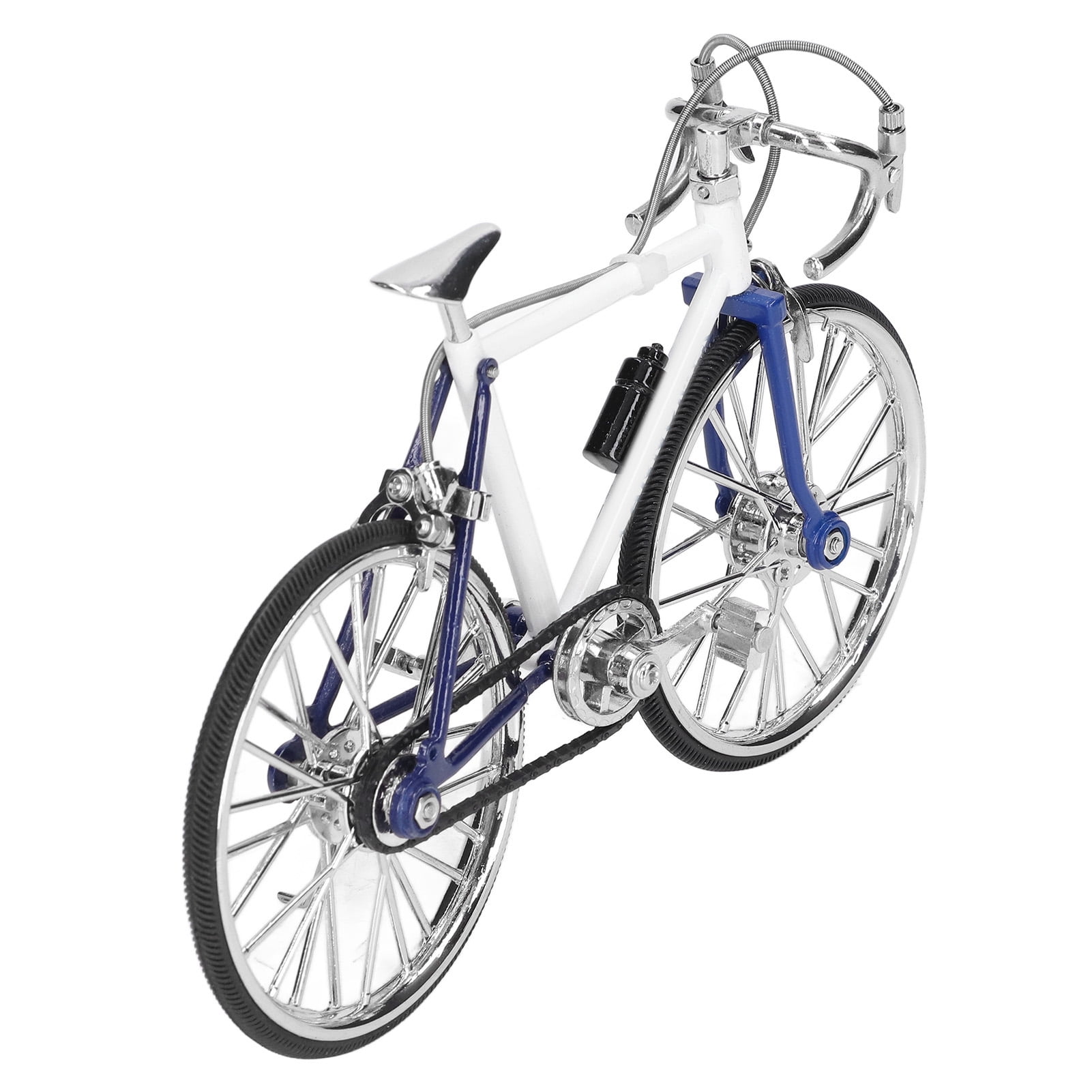 Mini Bike Model Ornament, Easy To Assemb Detachable Vivid Details 1:10 Bike Model  for Office