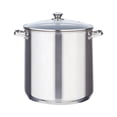 thumbnail image 1 of Mainstays 16-quart Stainless Steel Stock Pot with Glass Lid, 1 of 3
