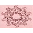 thumbnail image 1 of Ahgly Company Tapis Rectangulaire Lavable en Machine Intérieur Transitionnel Rouge Indien, 7 Pieds x 10 Pieds, 1 of 7