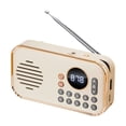 thumbnail image 1 of Meitianfacai FM Radio Portable, Rechargeable Radio Digital Tuning, MP3 Music Player Speaker Support Micro SD, USB Port, Ideal for Outdoor, 1 of 8