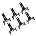 thumbnail image 2 of facefd 6pcs Plastic Easels Plate Holders Display Dish Rack Picture Frame Photo Book Pedestal Stand, 2 of 9