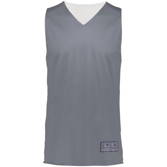 ASI 161.R04.3XL Jersey Réversible en Maille Tricotée 2.0 pour Adulte, Graphite et Blanc - 3TG