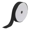thumbnail image 1 of Unique Bargains Velvet Ribbon 1 1/2 Inch x 25 Yard Single Face Spool Silky DIY Crafts Gift Wrapping Bow Decoration Black, 1 of 5