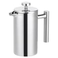 thumbnail image 3 of Press Coffee Pot350ml Double Deck Stainless Coffee Pot Insulated Coffee Kettle Professional Grade, 3 of 5