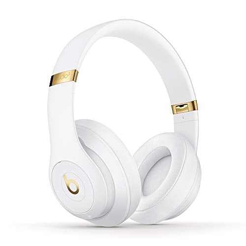 美品！ Beats Studio 3ワイヤレス ヘッドホン ホワイト　ゴールド Beats Studio3 Wireless Noise Cancelling On-Ear Headphones - Apple