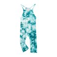 thumbnail image 2 of RXIRUCGD Girls Casual Jumpsuits Sleeveless Summer Rompers Long Pants With Pockets For 5-14 Years( Multicolor, Size:9-10 Years ), 2 of 6