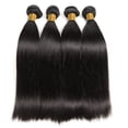 thumbnail image 2 of Bone Straight Human Hair Bundles 13×4 Lace Frontal Closure 100% Human Hair Weave Brazilian Straight Remy Human Hair Extensions Perruques Extensions de cheveux humains, 2 of 8