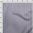 thumbnail image 2 of oneOone Cotton Poplin Fabric Stripe Block Printed Craft Fabric BTY 56 Inch Wide, 2 of 4