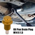 thumbnail image 2 of Unique Bargains M12 x 1.5mm Thread Gray Magnetic Auto Car Oil Pan Drain Bolt Kit with Washer, 2 of 5