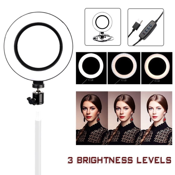 MesaSe Dimmable LED Ring Fill Light Lighting Without Tripod