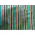 thumbnail image 3 of oneOone Tissu Coton Soie Tissu Imprimé à Rayures Multicolores 1 Yard 42 Pouces de Large, 3 of 3