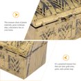 thumbnail image 4 of KAKOWELY 4 Pcs Pirate Storage Boxes Mini Pirate Treasure Chests Vintage Pirate Boxes,3.23"X1.81"X1.77", 4 of 5