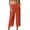 Orange-capri pants for women, variant on FNFYFH Womens Chino Capri Pants Wide Leg Business Dress Pants Cropped Stretchy Straight Leg Pants with Pockets