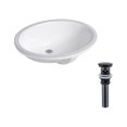 thumbnail image 1 of DROP Bath and Kitchen DR091203 Undermount Bathroom Sink Set, 1 of 3
