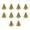 Multi-color-D, variant on Christmas Red Wine Glass Card Decoration Santa Hat Claus Party Card Wine Glass Decoration Shopping Mall Restaurant