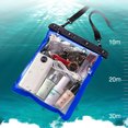 thumbnail image 2 of Waterproof Shoulder Bag Swimming Surfing Beach Water Playing Phone Transparent Toiletry Pouch, 2 of 7