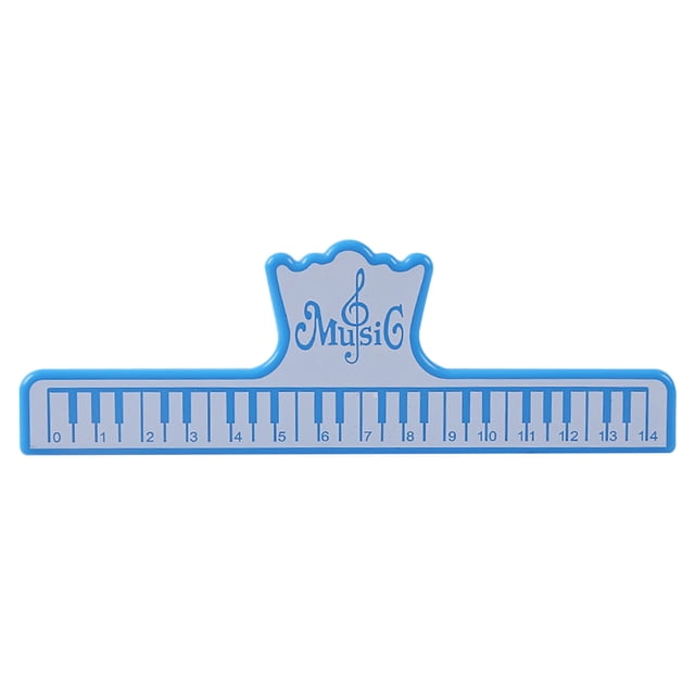Mefallenssiah Clips Fixes pour Partitions de Musique en Plastique pour Pages de Musique, Livre, Pinces pour Notes de Musique pour Guitare, Violon, Piano