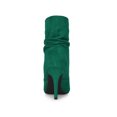 thumbnail image 2 of BLISSFUL STEP Bottines à Talons Aiguilles à Bout Pointu pour Femmes Vert 9, 2 of 7